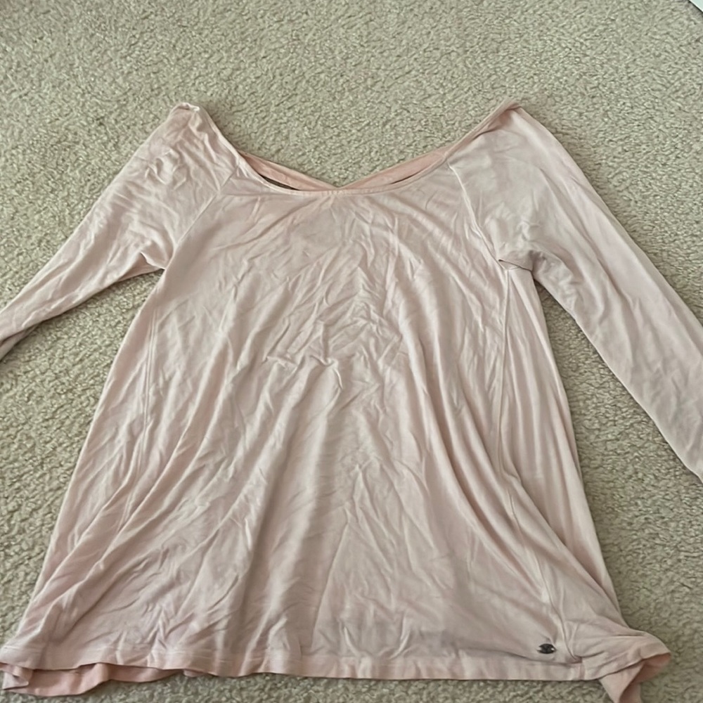 American Eagle Pink Long Sleeve